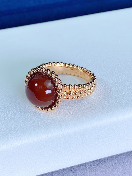 [Plus&Max]PERLEE COULEURS ROSE GOLD RING