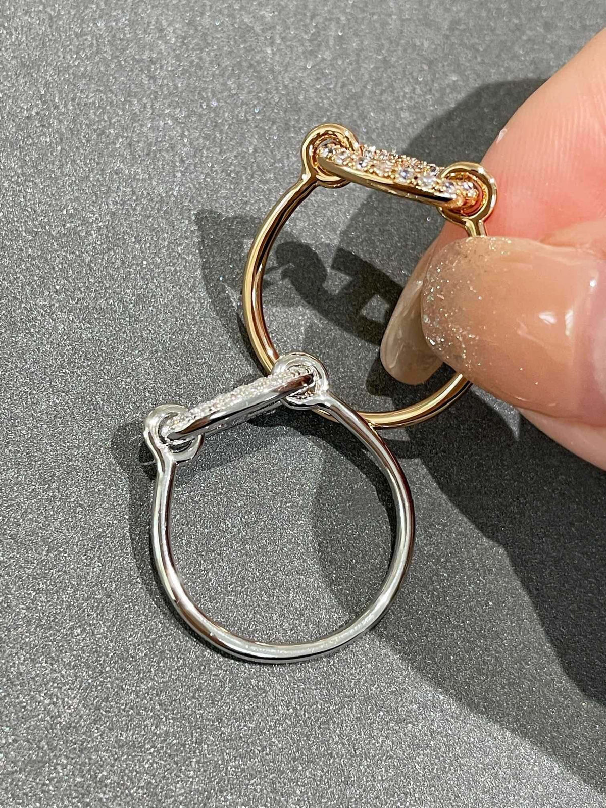 [Plus&Max]RONDE SMALL DIAMOND RING
