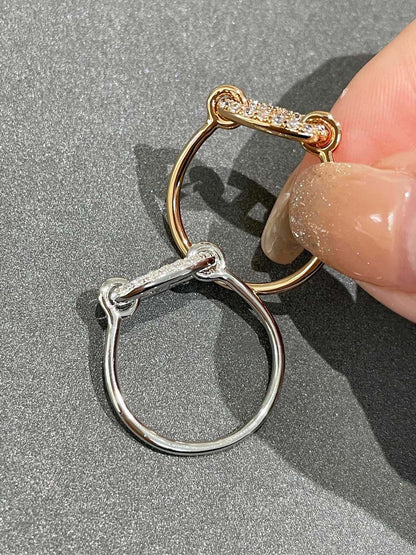 [Plus&Max]RONDE SMALL DIAMOND RING