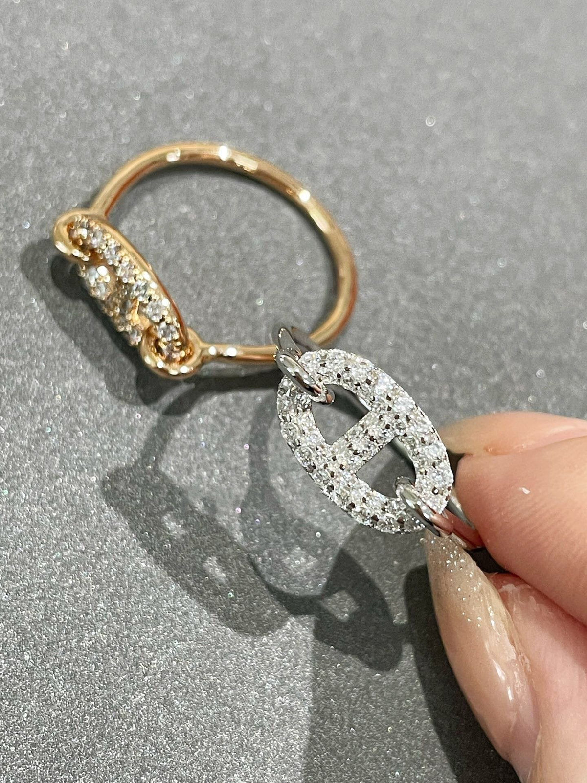 [Plus&Max]RONDE SMALL DIAMOND RING