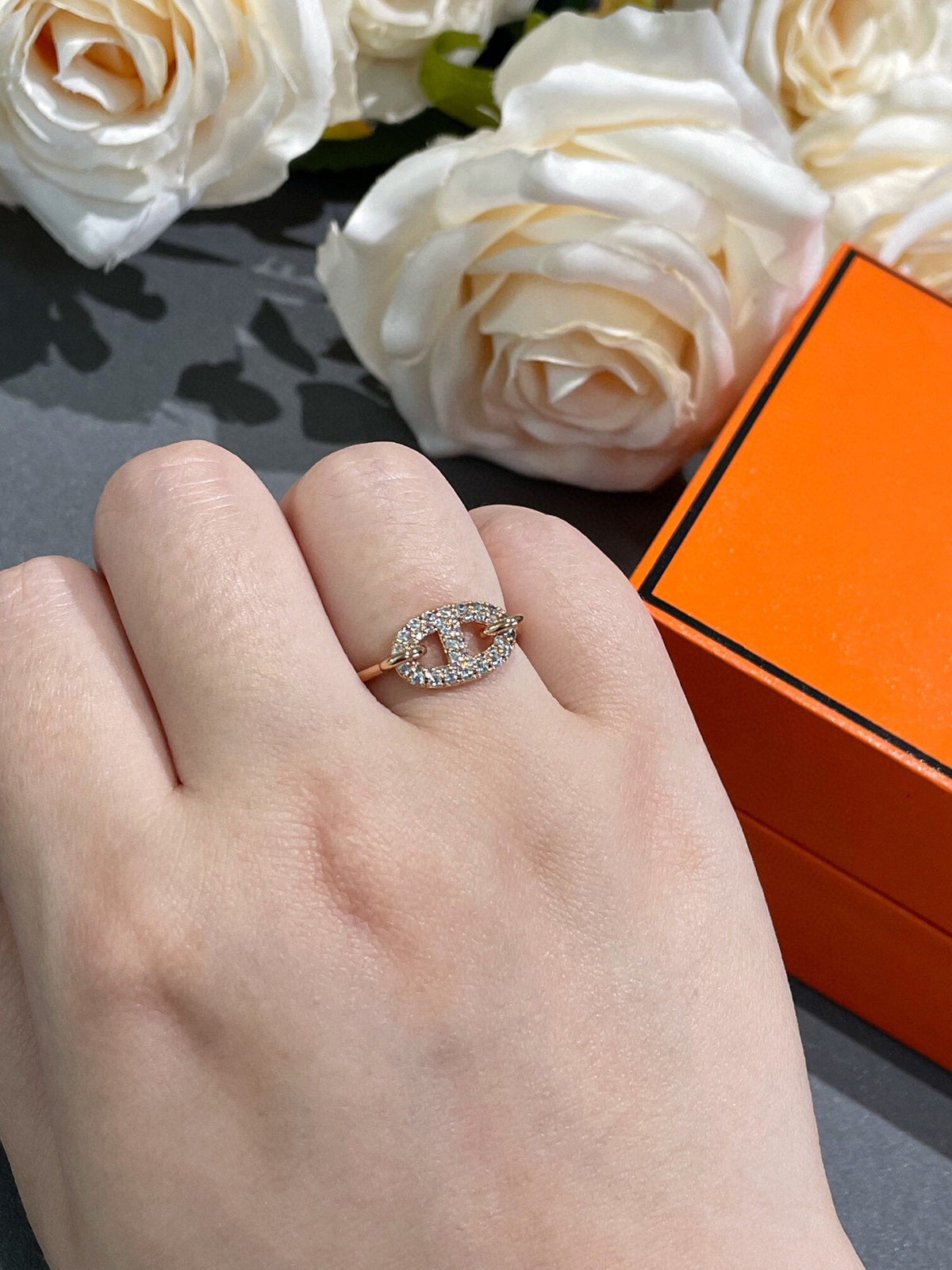 [Plus&Max]RONDE SMALL DIAMOND RING