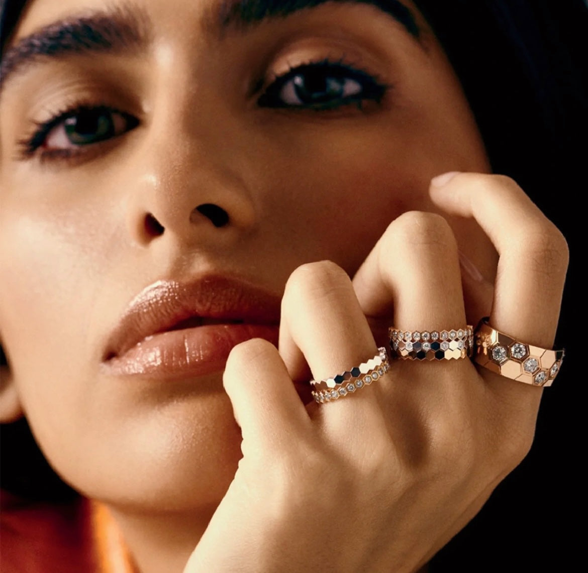 [Plus&Max]BEE LOVE DIAMOND LARGE RING