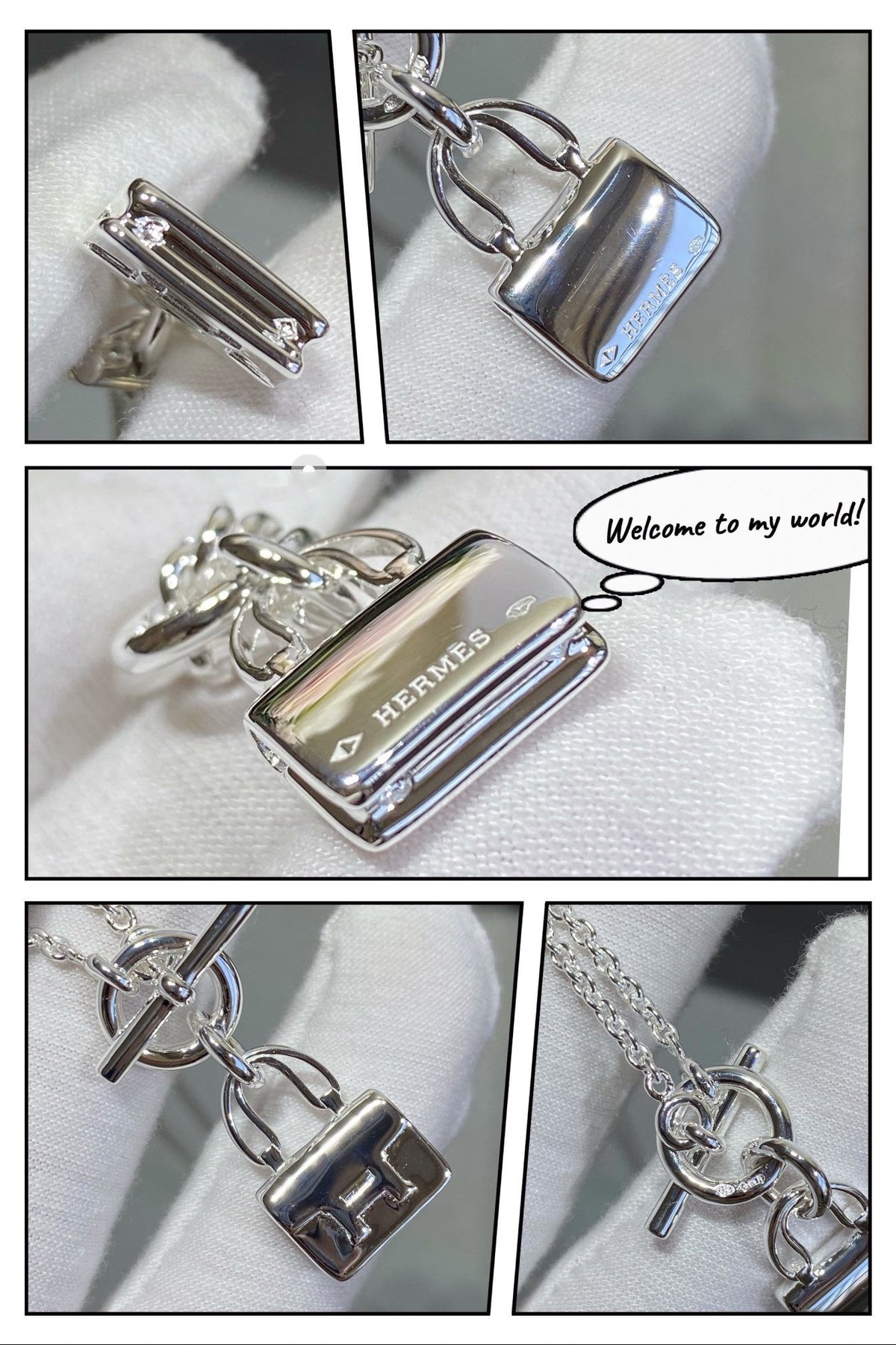 [Plus&Max]CONSTANCE PEDANT SILVER NECKLACE
