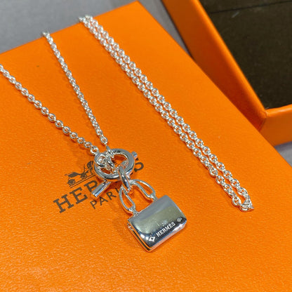 [Plus&Max]CONSTANCE PEDANT SILVER NECKLACE