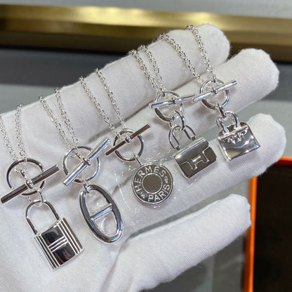 [Plus&Max]CONSTANCE PEDANT SILVER NECKLACE