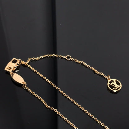 [Plus&Max]COLOR BLOSSOM PINK MOP SUN GOLD NECKLACE
