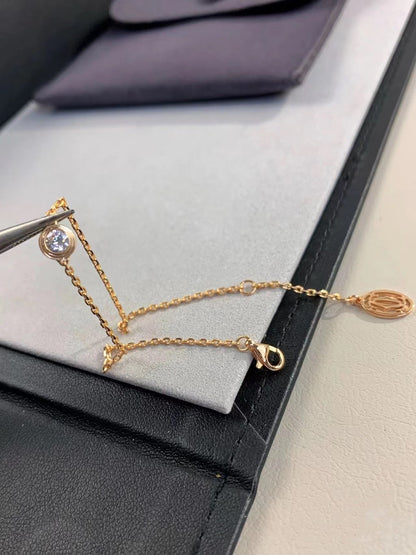 [Plus&Max]DAMOUR DIAMOND LINK BRACELET