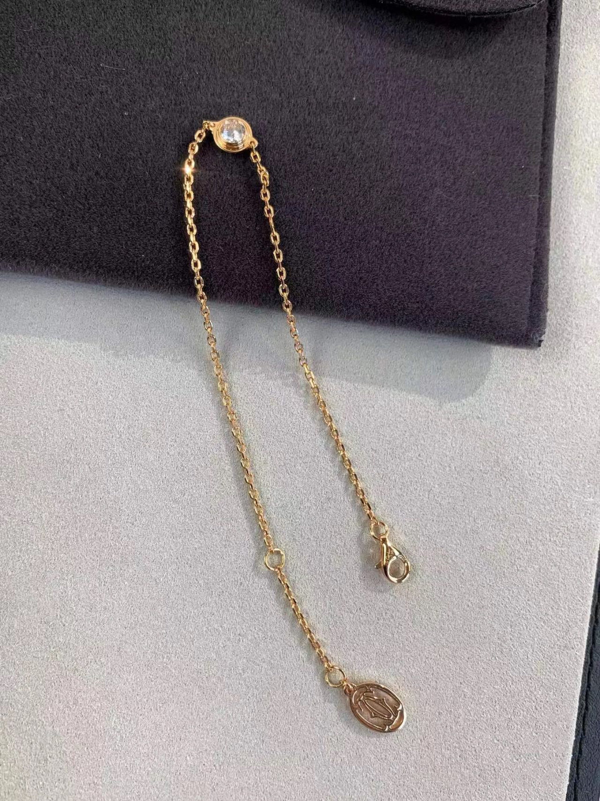 [Plus&Max]DAMOUR DIAMOND LINK BRACELET
