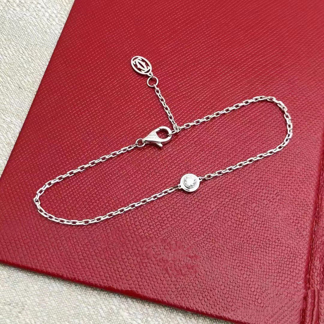 [Plus&Max]DAMOUR DIAMOND LINK BRACELET