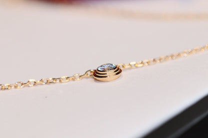 [Plus&Max]DAMOUR DIAMOND NECKLACE