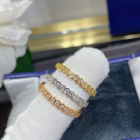 [Plus&Max]BEE LOVE DIAMOND PAVED SMALL RING