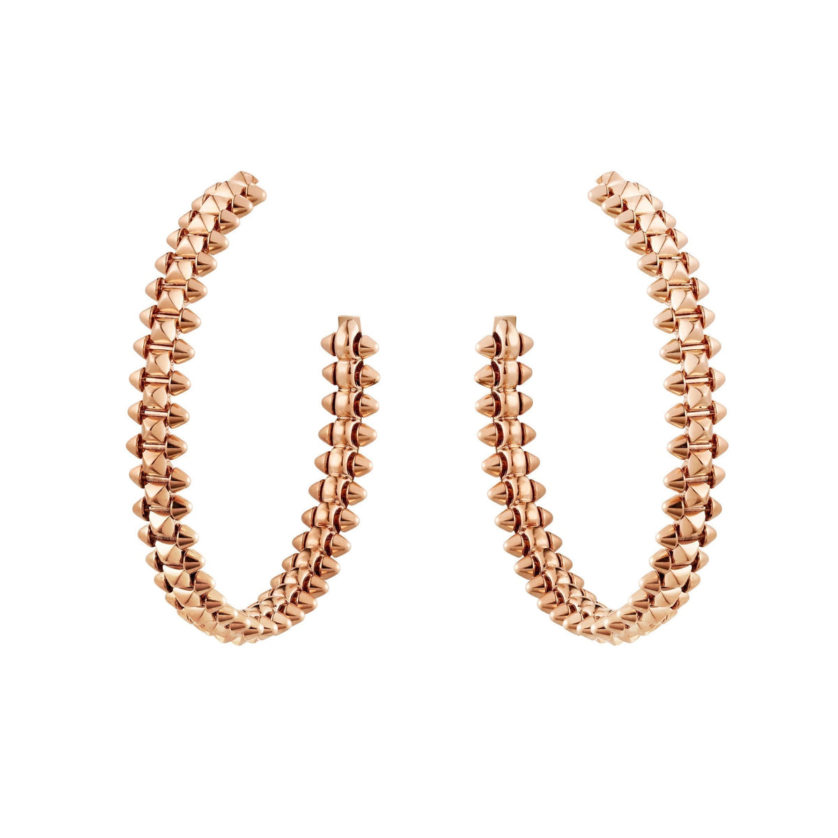 [Plus&Max]CLASH LARGE HOOP EARRINGS