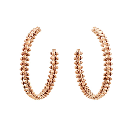 [Plus&Max]CLASH LARGE HOOP EARRINGS