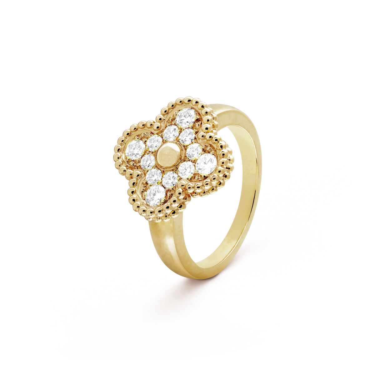 [Plus&Max]CLOVER DIAMOND RING
