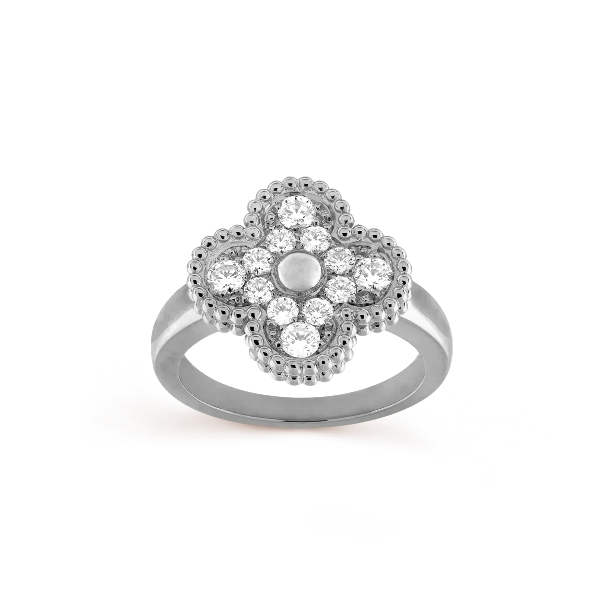[Plus&Max]CLOVER DIAMOND RING