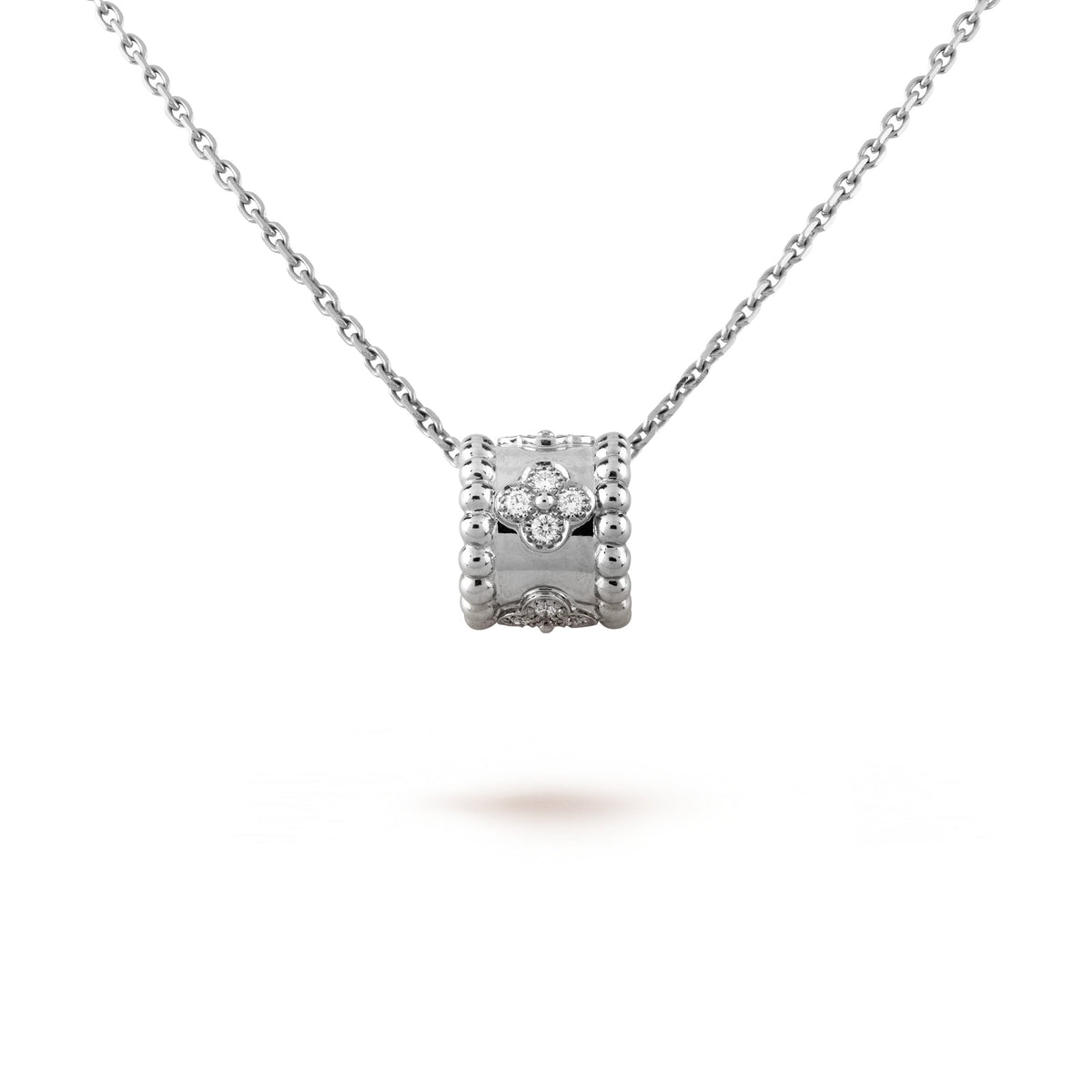 [Plus&Max]PERLEE PEDANT SIVLER DIAMOND NECKLACE