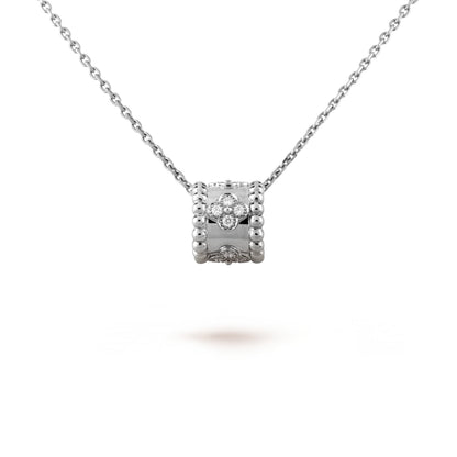 [Plus&Max]PERLEE PEDANT SIVLER DIAMOND NECKLACE