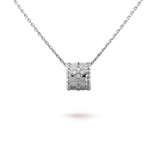 [Plus&Max]PERLEE PEDANT SIVLER DIAMOND NECKLACE
