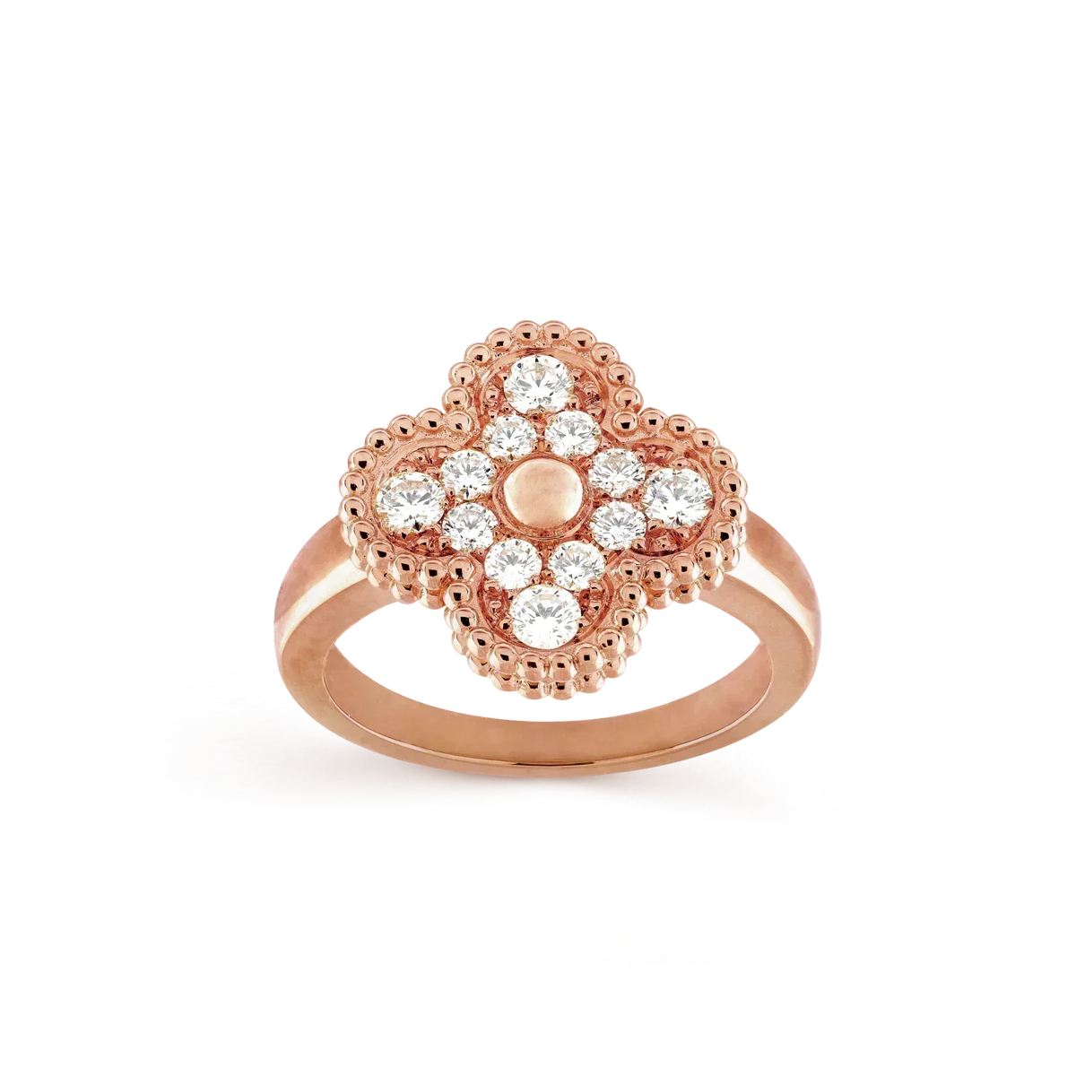 [Plus&Max]CLOVER DIAMOND RING