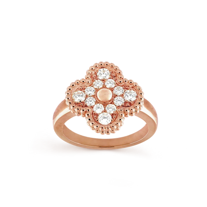 [Plus&Max]CLOVER DIAMOND RING