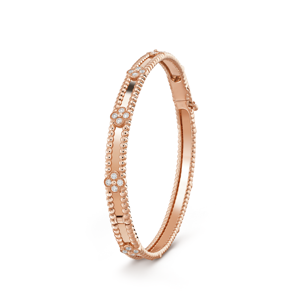 [Plus&Max]CLOVER BRACELET 4MM DIAMONDS