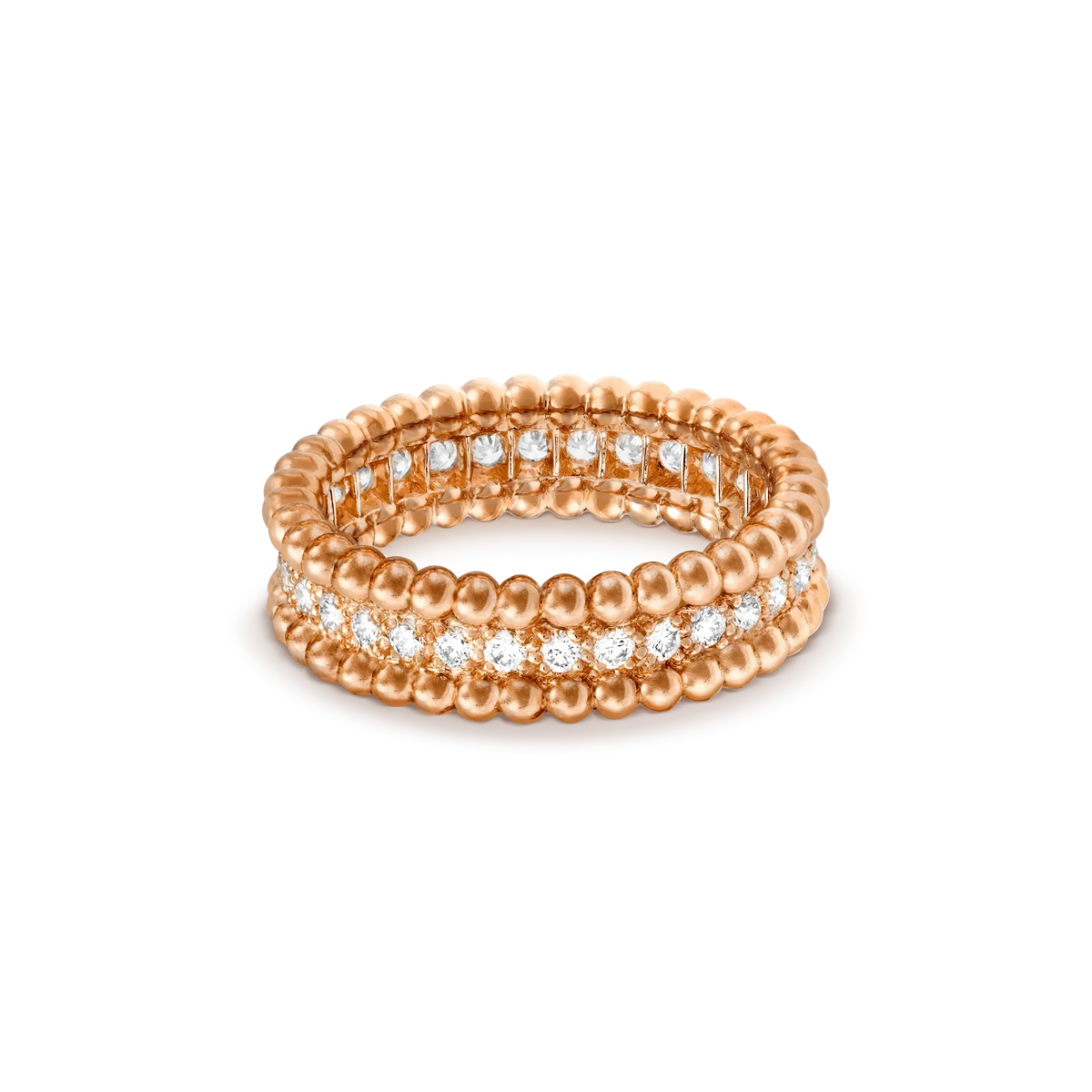[Plus&Max]PERLEE DIAMOND ROSE GOLD RING
