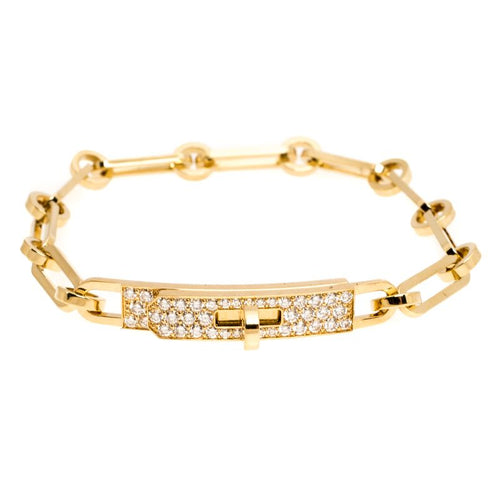 [Plus&Max]CHAINE BRACELET SMALL MODEL DIAMOND