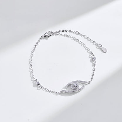 [Plus&Max]Lucky Eye Pave-Set Diamond Bracelet