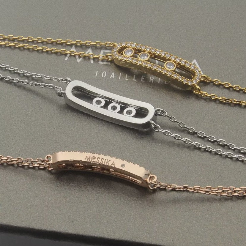 [Plus&Max] Move Classique pavé bracelet