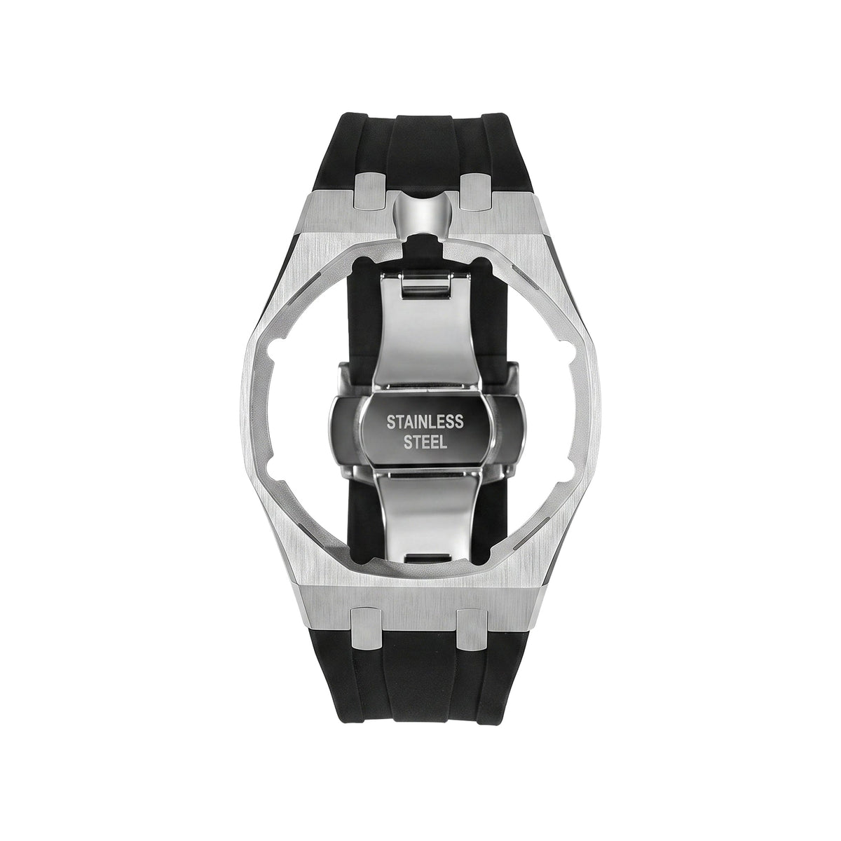 [Plus&Max]Royal Oak Pop Exclusive Steel Case & Silicone Strap With Cradle