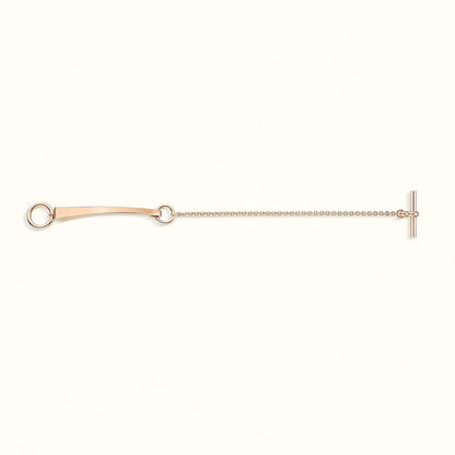 [Plus&Max]CLOU DE FORGE BRACELET WITH SQUARE CONE STUDS