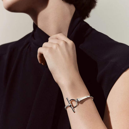 [Plus&Max]CLOU DE FORGE BRACELET WITH SQUARE CONE STUDS