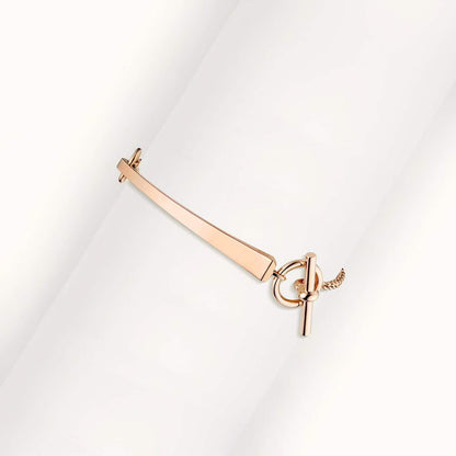 [Plus&Max]CLOU DE FORGE BRACELET WITH SQUARE CONE STUDS