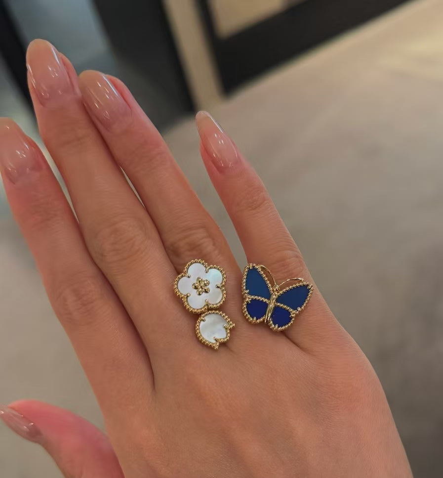 [Plus&Max ]LUCKY SPRING GOLD RING