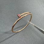 [Plus&Max]JUSTE BRACELET 2.5MM DIAMONDS NEW