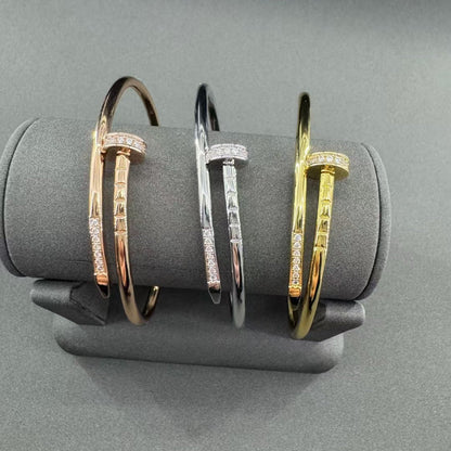 [Plus&Max]JUSTE BRACELET 2.5MM DIAMONDS NEW