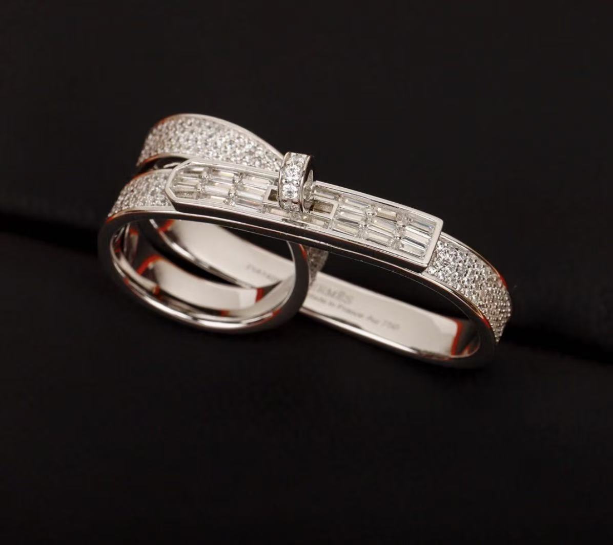 [Plus&Max]NEW STYLE FULL CIRCLE DOUBLE DIAMOND RING