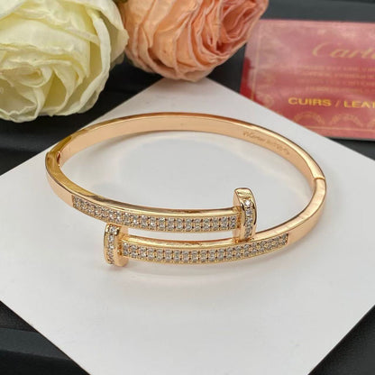 [Plus&Max]NEW ROSE GOLD 6.1MM BRACELET
