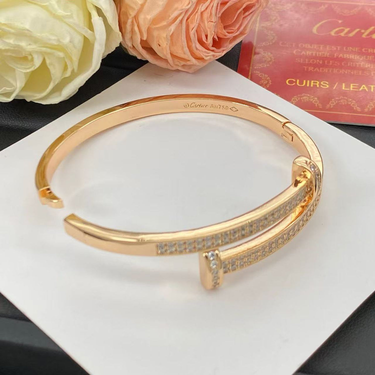[Plus&Max]NEW ROSE GOLD 6.1MM BRACELET