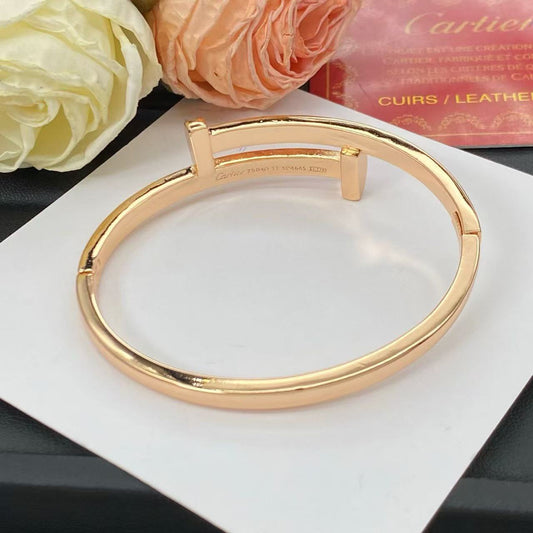 [Plus&Max]NEW ROSE GOLD 6.1MM BRACELET