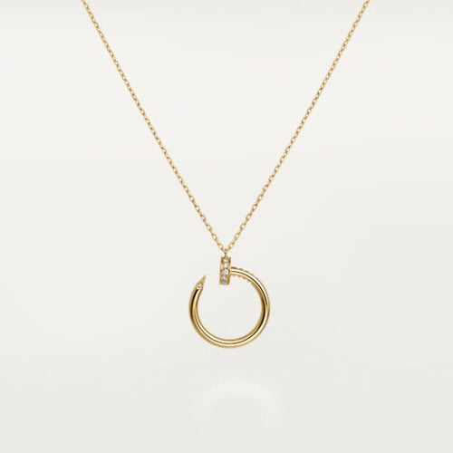[Plus&Max]JUSTE NECKLACE GOLD