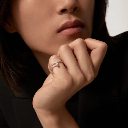 [Plus&Max]JUSTE RING 1.8MM SILVER DIAMONDS