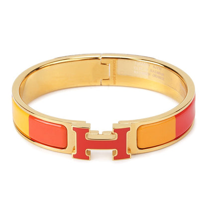 [Plus&Max]H BRACELET ORANGE RAINBOW CERAMIC