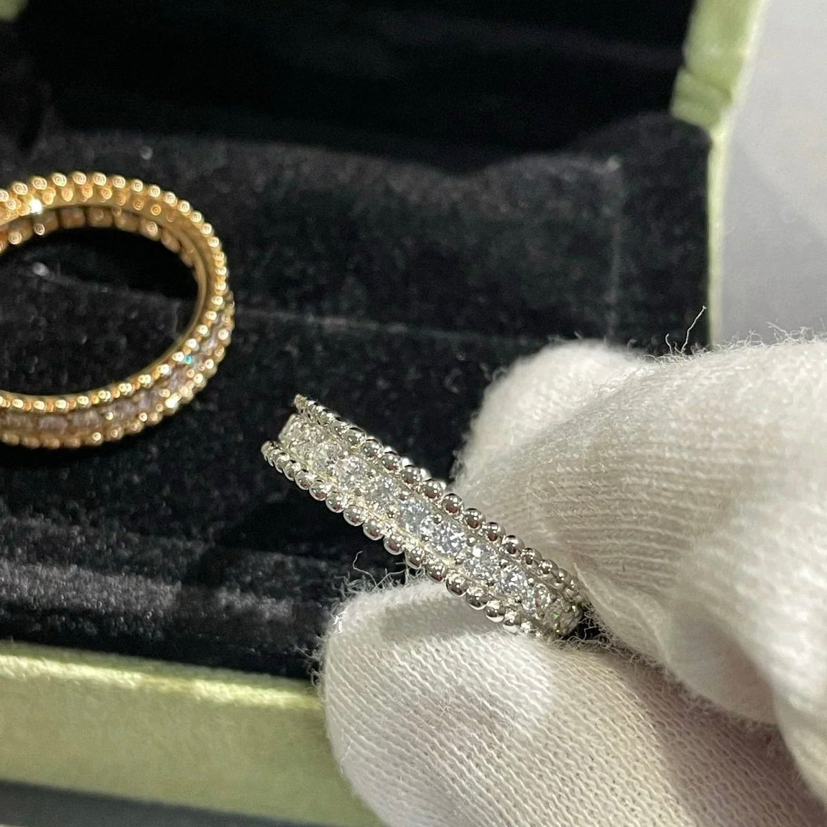 [Plus&Max]PERLEE DIAMOND SILVER RING