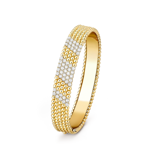 [Plus&Max]  FIVE-ROW DIAMOND BRACELET