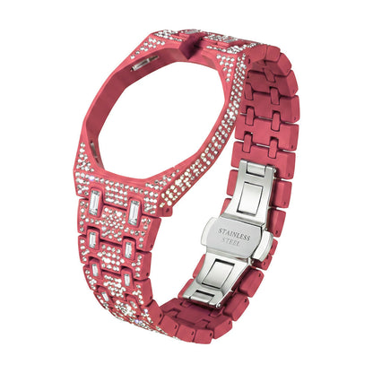 [Plus&Max]Royal Oak Pop Exclusive Bioceramic Case & Bioceramic Strap Full Diamond