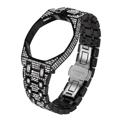 [Plus&Max]Royal Oak Pop Exclusive Bioceramic Case & Bioceramic Strap Full Diamond