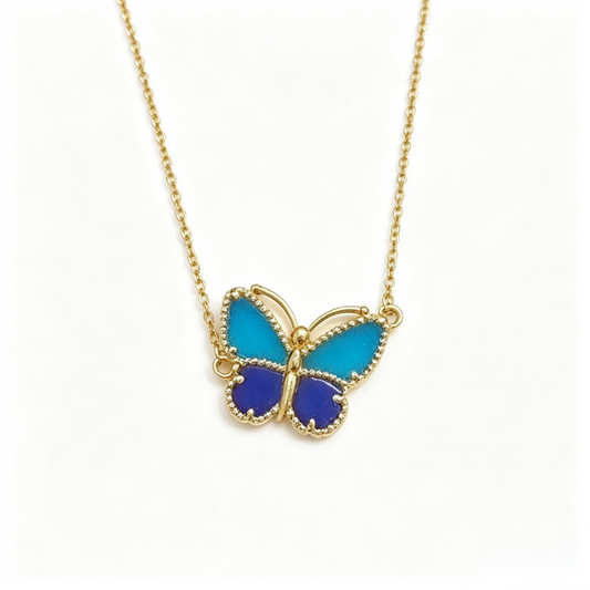 [Plus&Max] 2026 NEW LUCKY BUTTERFLY 1 MOTIFS NECKLACE