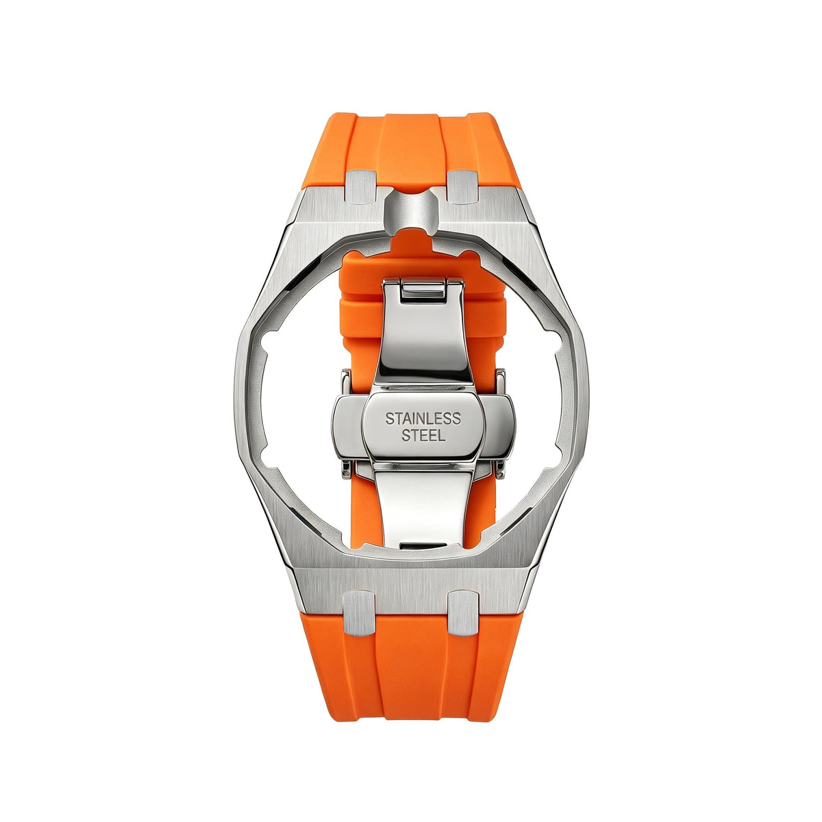 [Plus&Max]Royal Oak Pop Exclusive Steel Case & Silicone Strap With Cradle