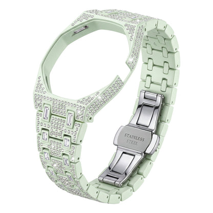 [Plus&Max]Royal Oak Pop Exclusive Bioceramic Case & Bioceramic Strap Full Diamond